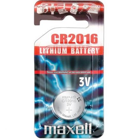 Maxell CR2016 Lithium battery