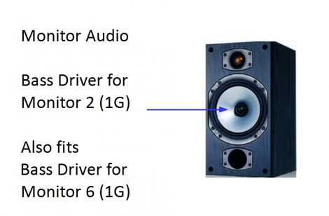Monitor Audio Monitor 2 (1G) Bass Driver - OrtonsAudioVisual 
