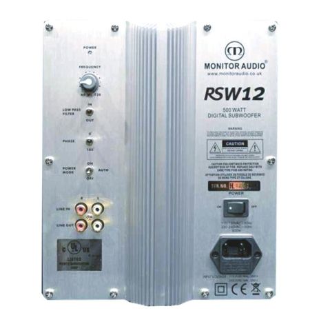 Monitor Audio Amp Module Silver RSW12 - OrtonsAudioVisual 